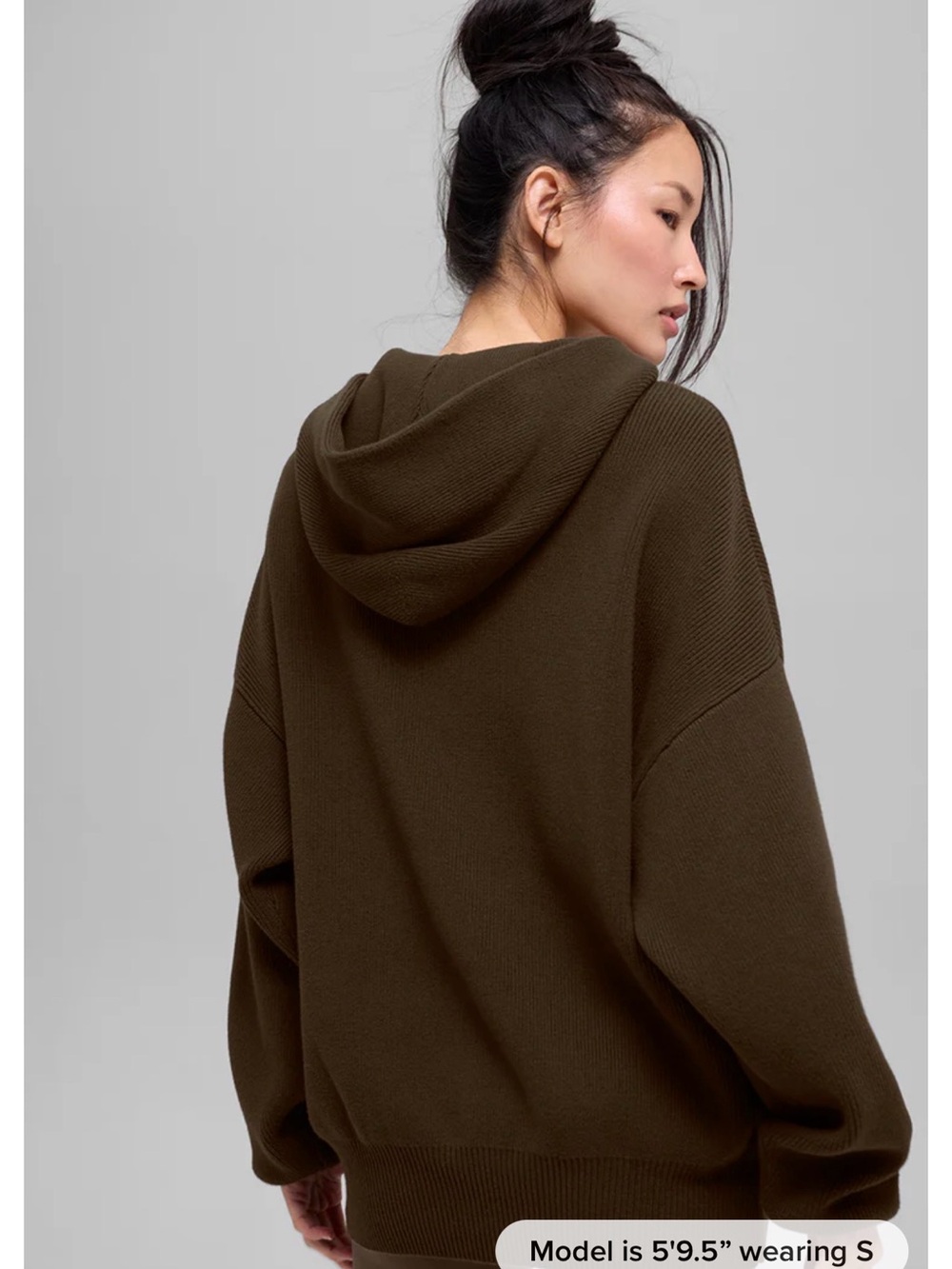 ALO Yoga Hoodie Scholar Hooded Sweater
Oversized Hoodie Brown Espresso M/L - Picture 2 of 10